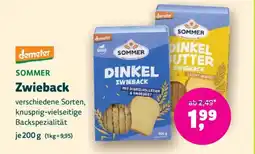 Denn's Biomarkt Zwieback Angebot