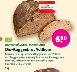 Denn's Biomarkt Bio-Roggenbrot Vollkorn Angebot