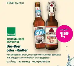 Denn's Biomarkt Bio-Bier oder -Radler Angebot