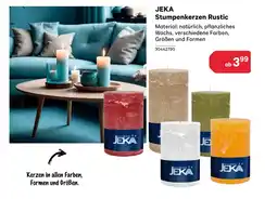 BayWa Jeka stumpenkerzen rustic Angebot