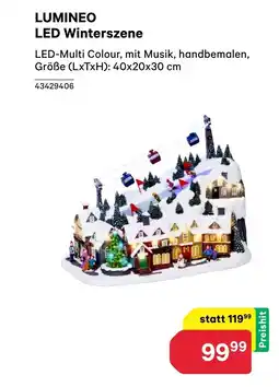 BayWa Lumineo led winterszene Angebot
