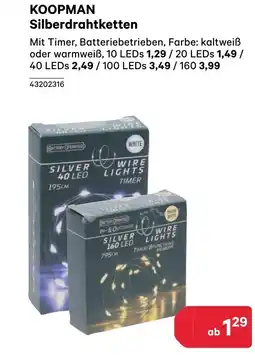 BayWa KOOPMAN Silberdrahtketten Angebot