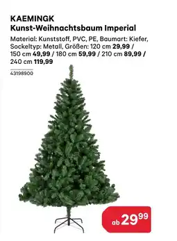 BayWa KAEMINGK Kunst-Weihnachtsbaum Imperial Angebot