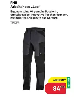 BayWa Fhb arbeitshose leo Angebot
