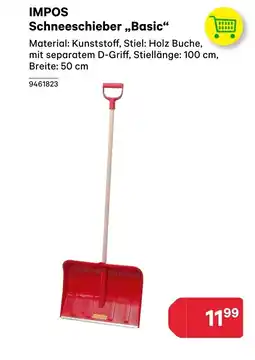 BayWa IMPOS Schneeschieber Basic Angebot