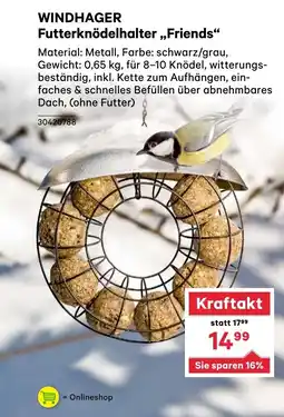 BayWa Windhager futterknödelhalter friends Angebot