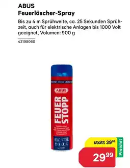 BayWa ABUS Feuerlöscher-Spray Angebot