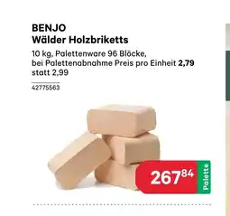 BayWa Benjo wälder holzbriketts Angebot