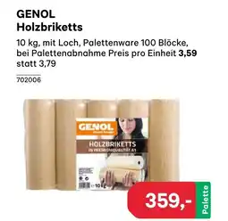 BayWa GENOL Holzbriketts Angebot