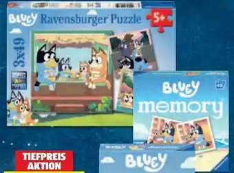 Hofer Ravensburger Bluey Spielesortiment Angebot
