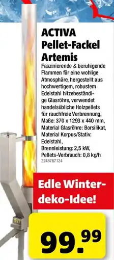 Liebmarkt Activa pellet-fackel artemis Angebot