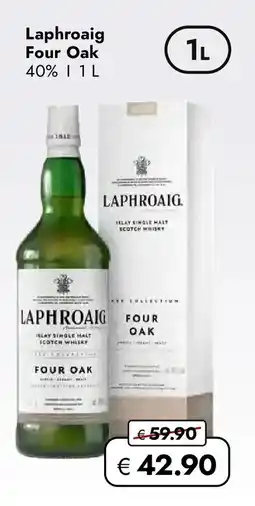 Travel FREE Laphroaig Four Oak Angebot