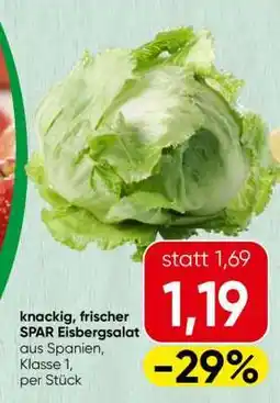 Spar SPAR Eisbergsalat Angebot