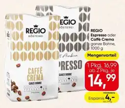 Spar REGIO Espresso oder Caffè Crema Angebot