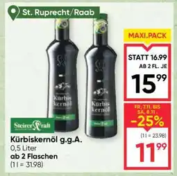 Maximarkt Kürbiskernöl g.g.A Angebot