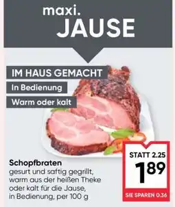 Maximarkt Schopfbraten Angebot