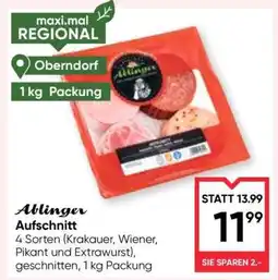 Maximarkt Ablinger Aufschnitt Angebot