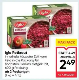 Maximarkt Iglo Rotkraut Angebot