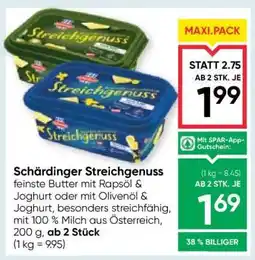 Maximarkt SCHÄRDINGER STREICHGENUSS Angebot