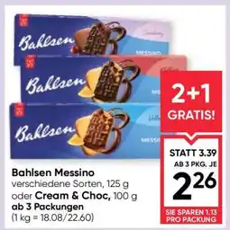 Maximarkt BAHLSEN MESSINO Angebot