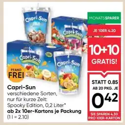 Maximarkt Capri Sun Angebot