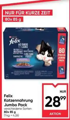 Maximarkt Felix Katzennahrung Jumbo Pack Angebot