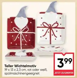 Maximarkt Teller Wichtelmotiv Angebot