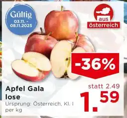 Unimarkt Apfel Gala lose Angebot