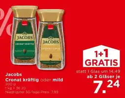 Unimarkt Jacobs Cronat kräftig oder mild Angebot