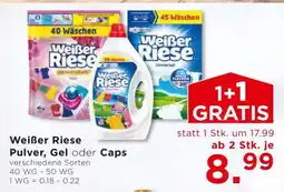 Unimarkt Weißer Riese Pulver, Gel oder Caps Angebot