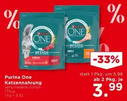 Unimarkt PURINA ONE KATZENNAHRUNG Angebot