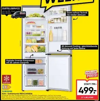 Samsung Kühl-/Gefrierkombi RB34C600ESA