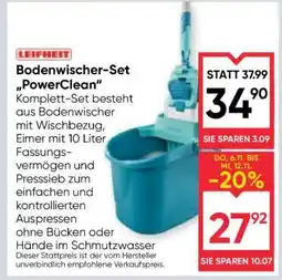 Maximarkt Bodenwischer-Set „PowerClean“ Angebot
