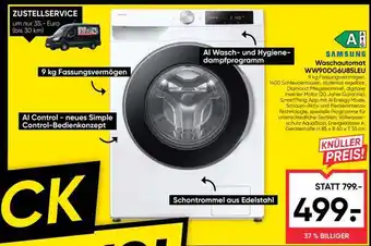 Samsung Waschautomat WW90T604UBS/EL