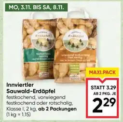 Maximarkt Innviertler Sauwald-Erdäpfel Angebot