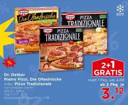Unimarkt Dr. Oetker Pietro Pizzi, Die Ofenfrische oder Pizza Tradizionale Angebot