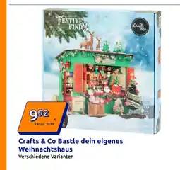 Action Crafts & Co Bastle dein eigenes Weihnachtshaus Angebot