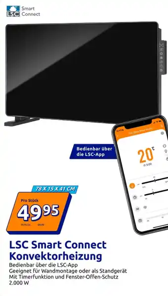 LSC Smart Connect Konvektorheizung