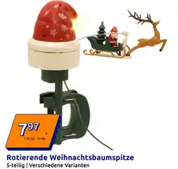 Action Rotierende Weihnachtsbaumspitze Angebot