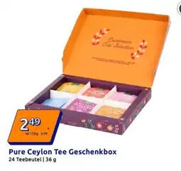 Action Pure Ceylon Tee Geschenkbox Angebot