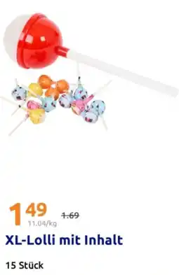 Action XL-Lolli mit Inhalt Angebot