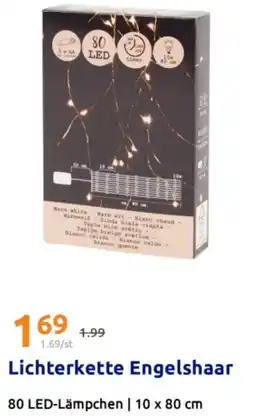 Action Lichterkette Engelshaar Angebot