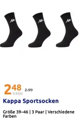 Action Kappa Sportsocken Angebot