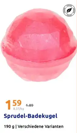 Action Sprudel-Badekugel Angebot