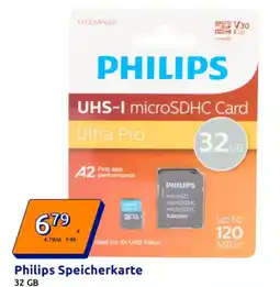 Action Philips Speicherkarte Angebot