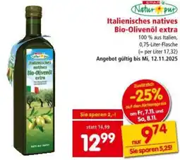 Interspar Italienisches natives Bio-Olivenöl extra Angebot