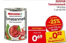 Interspar DESPAR original italienisches Angebot