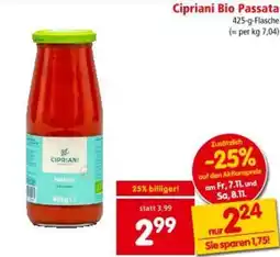 Interspar Cipriani Bio Passata Angebot