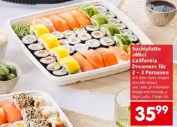 Interspar Sushiplatte Mini California Dreamerfür 2-3 Personen Angebot