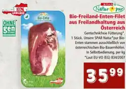 Interspar Bio-Freiland-Enten-Filet aus Freilandhaltung aus Österreich Angebot